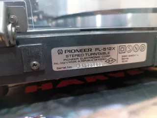 Tocadiscos Pioneer PL-512X