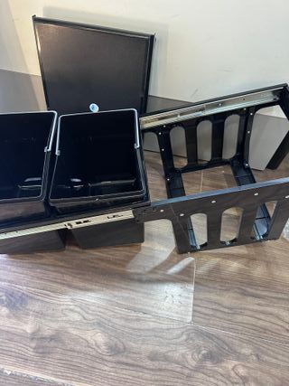 Cubo de basura extraible Relaxdays