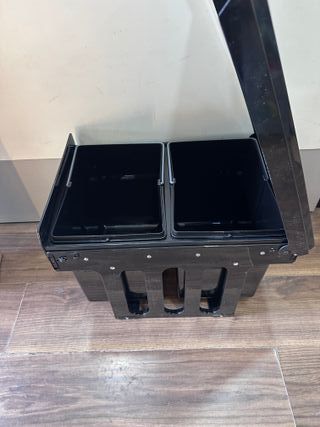 Cubo de basura extraible Relaxdays