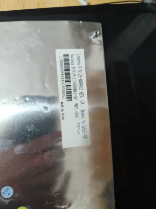 Tastiere Lenovo 15,6 Pollici Nero