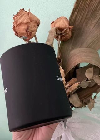 Tazza Saint Laurent nera opaca