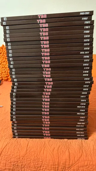 Colección de36  tomos de TBO