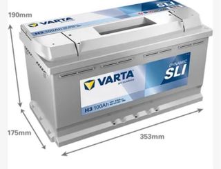 Batería Varta H3 100Ah 830A