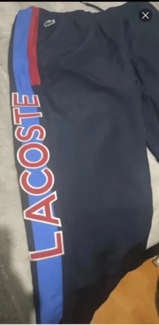 Chándal Lacoste Azul y Rojo