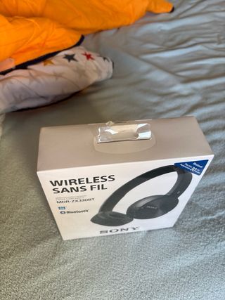 Auriculares Sony Bluetooth MDR-ZX330BT Negros