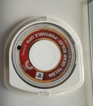 Metal Gear Solid: Portable Ops PSP gioco ITA