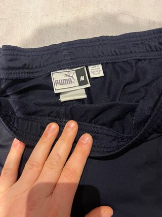 Pantaloni Puma Blu e Bianchi Taglia M