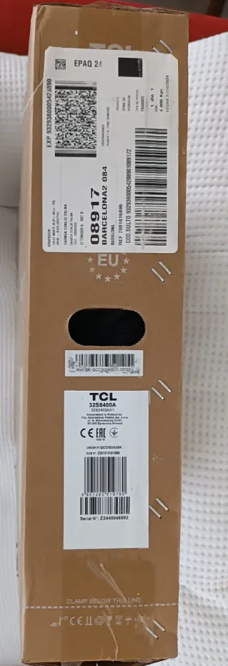 Televisión TCL Android 32" nueva caja precintada