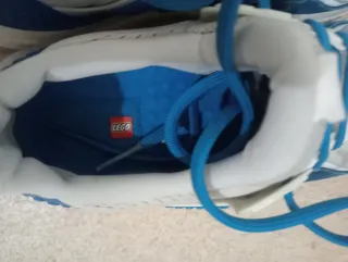 Zapatillas Adidas Blancas y Azules