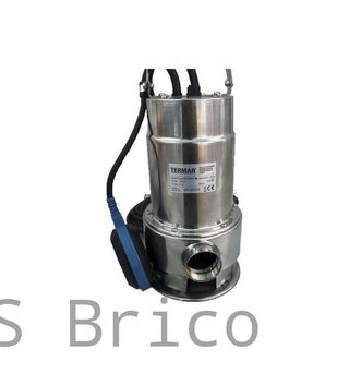 Bomba Sumergible Aguas Sucias 1000w Inox