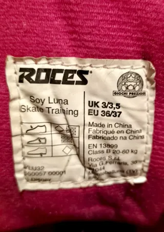 Patines Soy Luna Bota Rosa