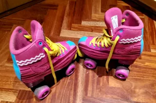 Patines Soy Luna Bota Rosa