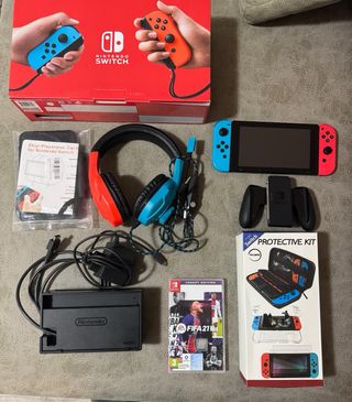 Nintendo Switch + accesorios