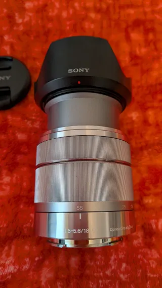Objetivo Sony E 3.5-5.6/18-55 OSS