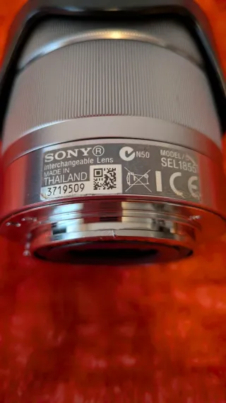 Objetivo Sony E 3.5-5.6/18-55 OSS