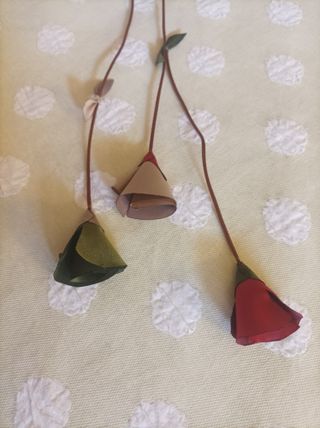 Collar hecho a mano Vintage único