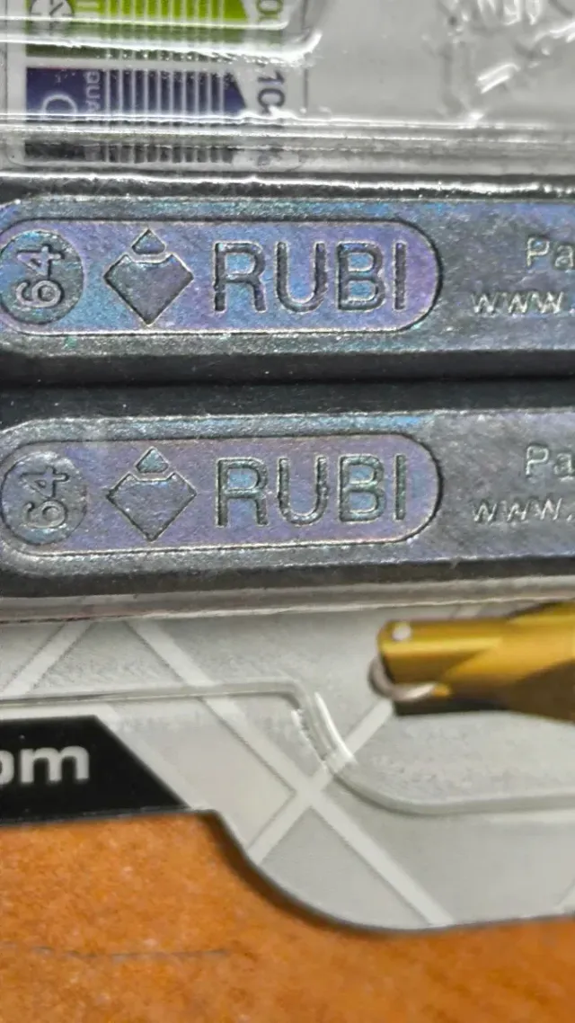 2 Rodeles Widia 6mm RUBÍ