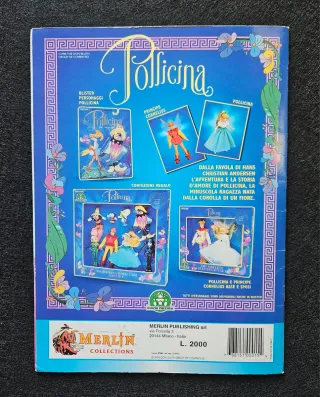 Album Merlin Pollicina Figurine Thumbelina Sticker