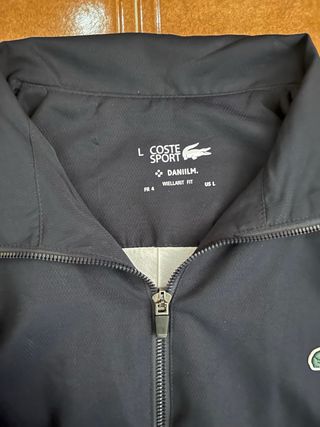 Chándal Lacoste Negro Talla L