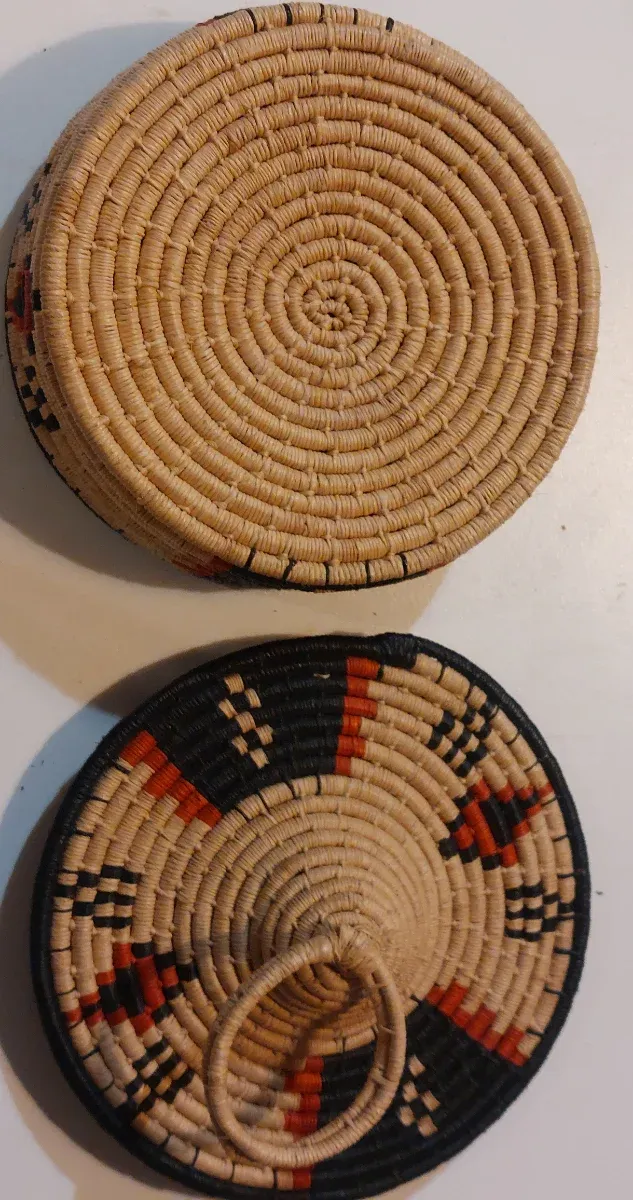 Cesta indígena Tohono O’odham 1910-1935