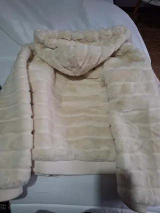 Pelliccia Terranova ragazza beige