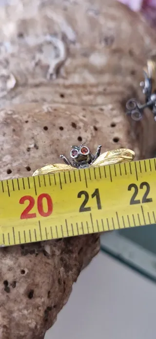 Pendientes colección mosca joya autor