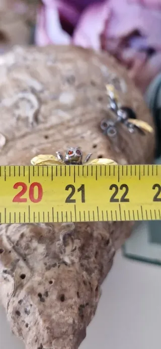 Pendientes colección mosca joya autor