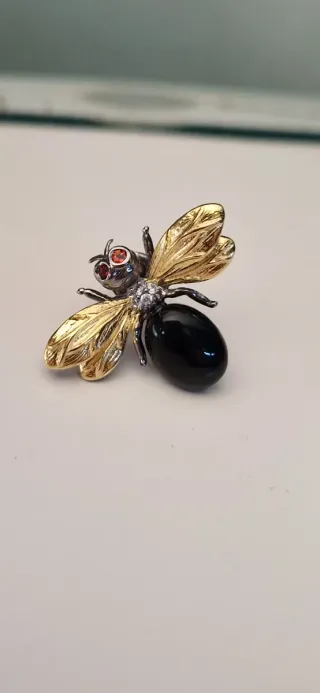 Pendientes colección mosca joya autor