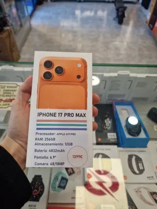 iPhone 17 Pro Max 256GB Orange
