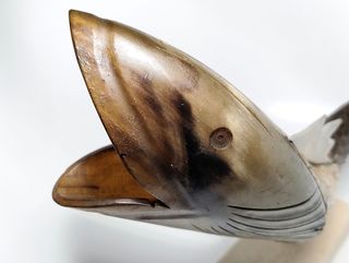 Scultura vintage Carpa anni '50