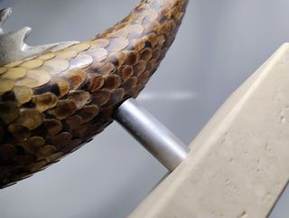 Scultura vintage Carpa anni '50