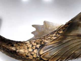 Scultura vintage Carpa anni '50