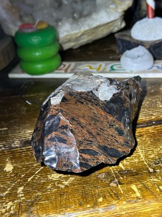 Ossidiana mogano Grezza 1.043 kg