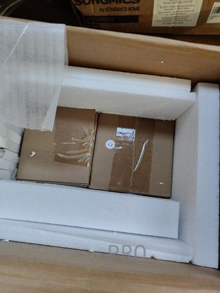 Mobile bagno VASAGLE con illuminazione LED, 16,5 x 70 x 75 cm, presa multipla, cesta a sospensione, supporto asciugacapelli, per lavabo, bianco nuvola BBK126W01