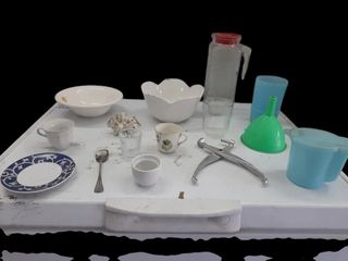 Set 5 Tazze e Ciotole Ceramica