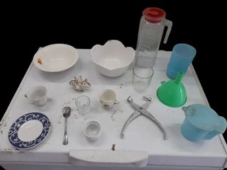 Set 5 Tazze e Ciotole Ceramica