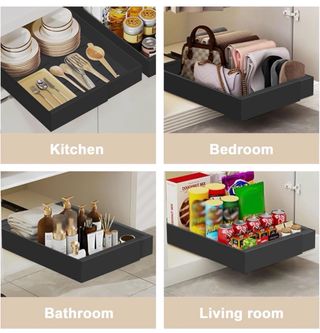 Cajón telescópico para armario