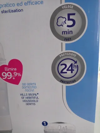 Sterilizzatore Chicco SterilNatural 2in1