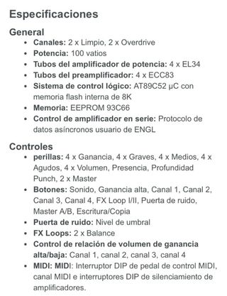 ENGL Invader II 30th + Pantalla 4x12