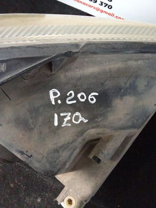 Faro Delantero Izq Peugeot 206 2003