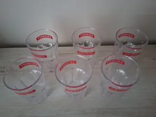 Set 6 Bicchieri Smirnoff Plastica Riutilizzabili