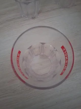 Set 6 Bicchieri Smirnoff Plastica Riutilizzabili