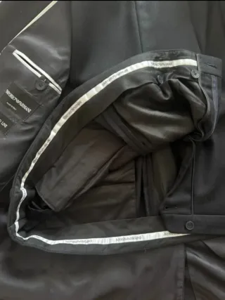 Traje Giorgio Armani Negro Talla 56