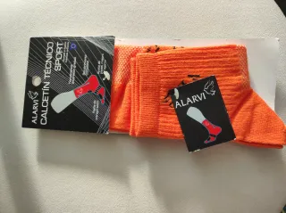 Calcetines Alarvi Técnicos Deportivos Naranja