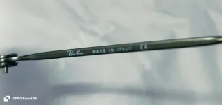 Occhiali da sole Ray-Ban Aviator neri/grigi