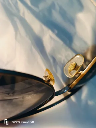 Occhiali da sole Ray-Ban Aviator neri/grigi