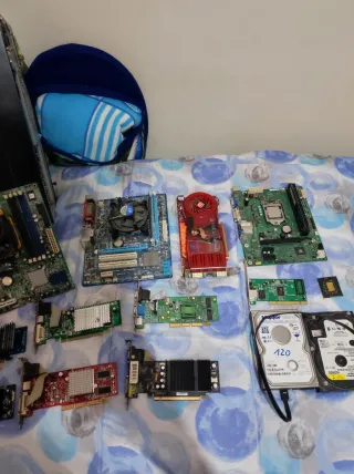 Lotto componenti PC usati