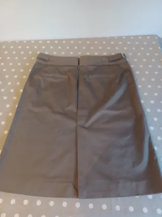 Falda Zara Talla M Marrón