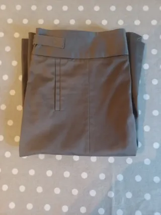 Falda Zara Talla M Marrón