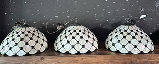 3 Lampade Tiffany in Cristallo